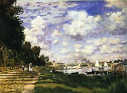 Claude Monet The dock at Argenteuil Germany oil painting art